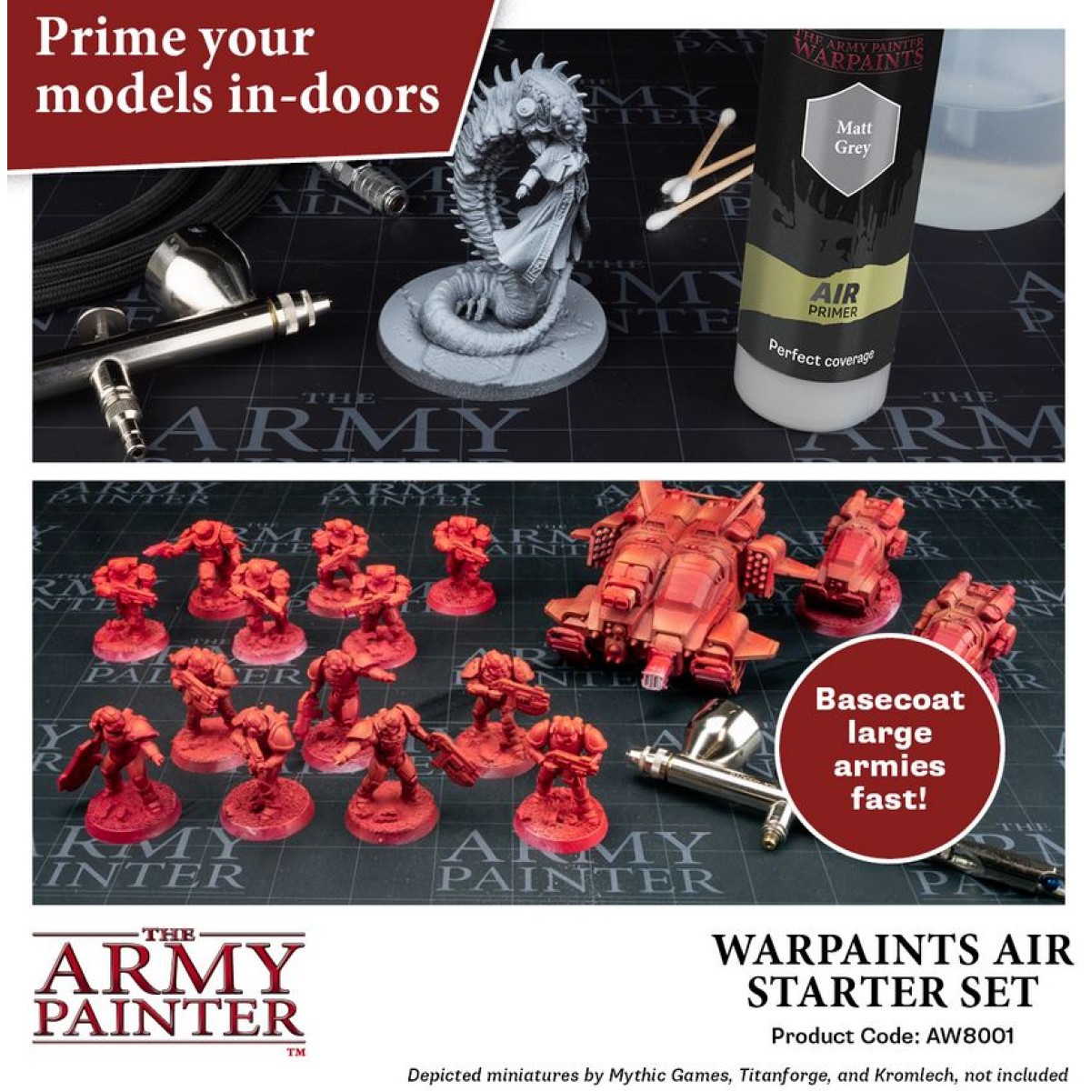 The Army Painter Warpaints AIR Starter Airbrush Paint Set